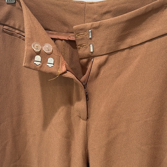 Bebe acetate pantsuit set - size 10 - color “Shell”. Dry clean only. - Picture 6 of 6